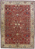 10 x 14 Vintage Indian Agra Rug 77643