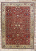 10 x 14 Vintage Indian Agra Rug 77643