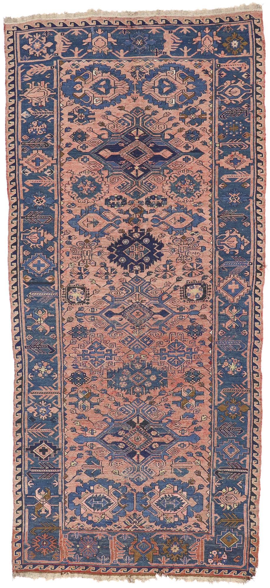 5 x 11 Vintage Persian Soumak Rug 77647