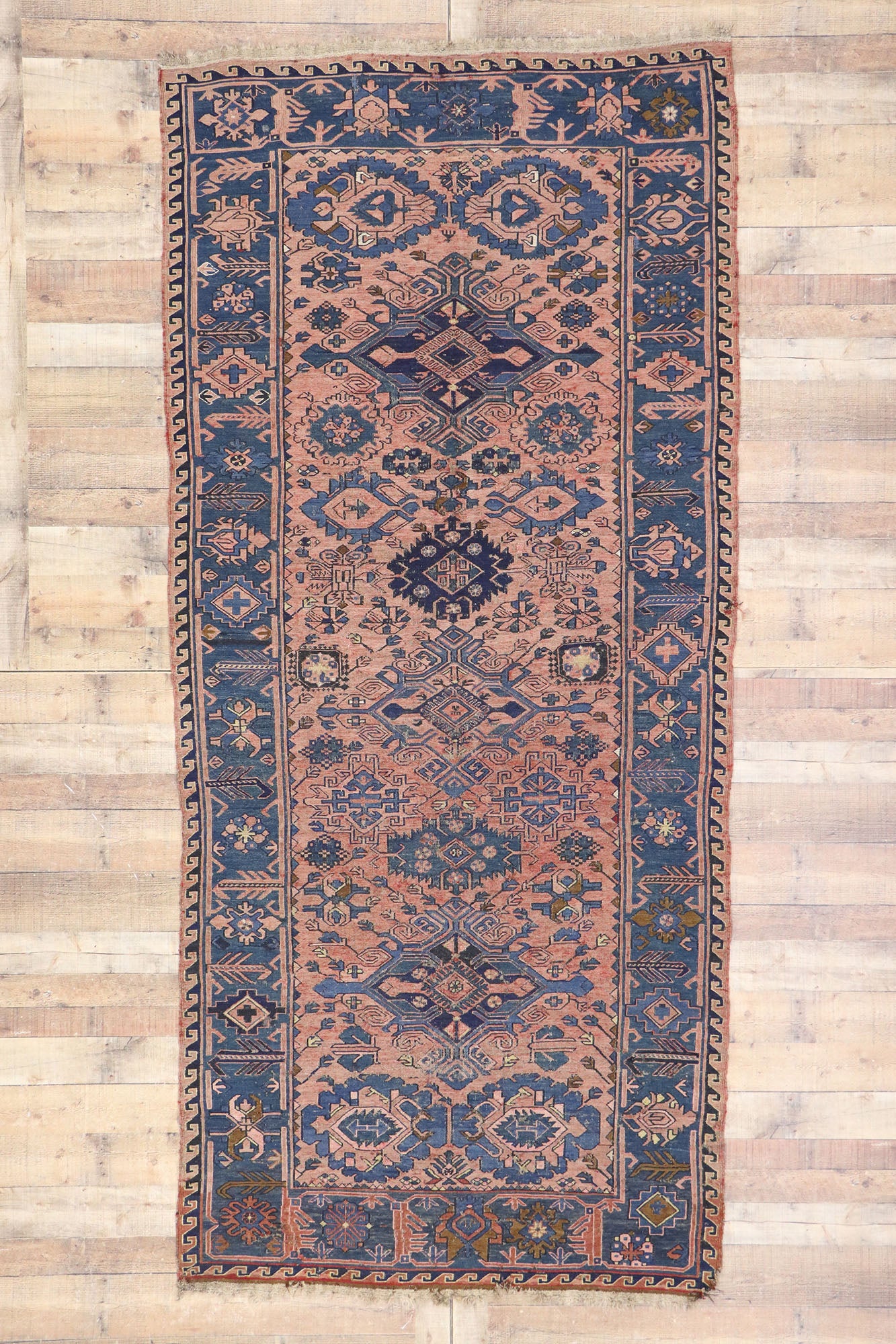5 x 11 Vintage Persian Soumak Rug 77647