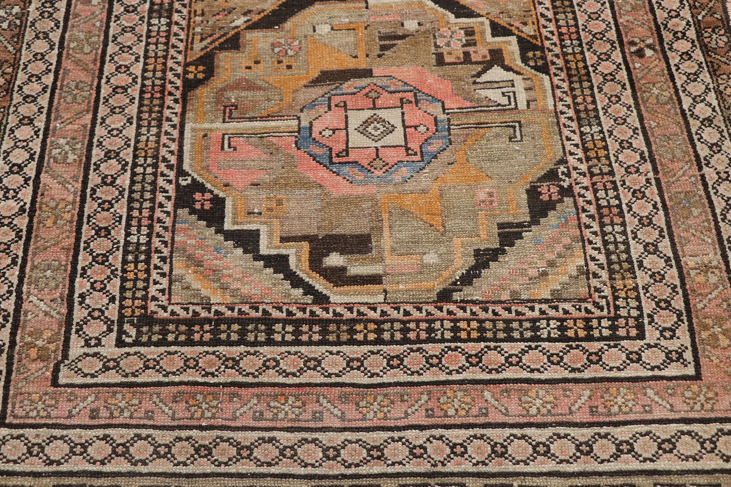 3 x 7 Antique Persian Malayer Rug 77653