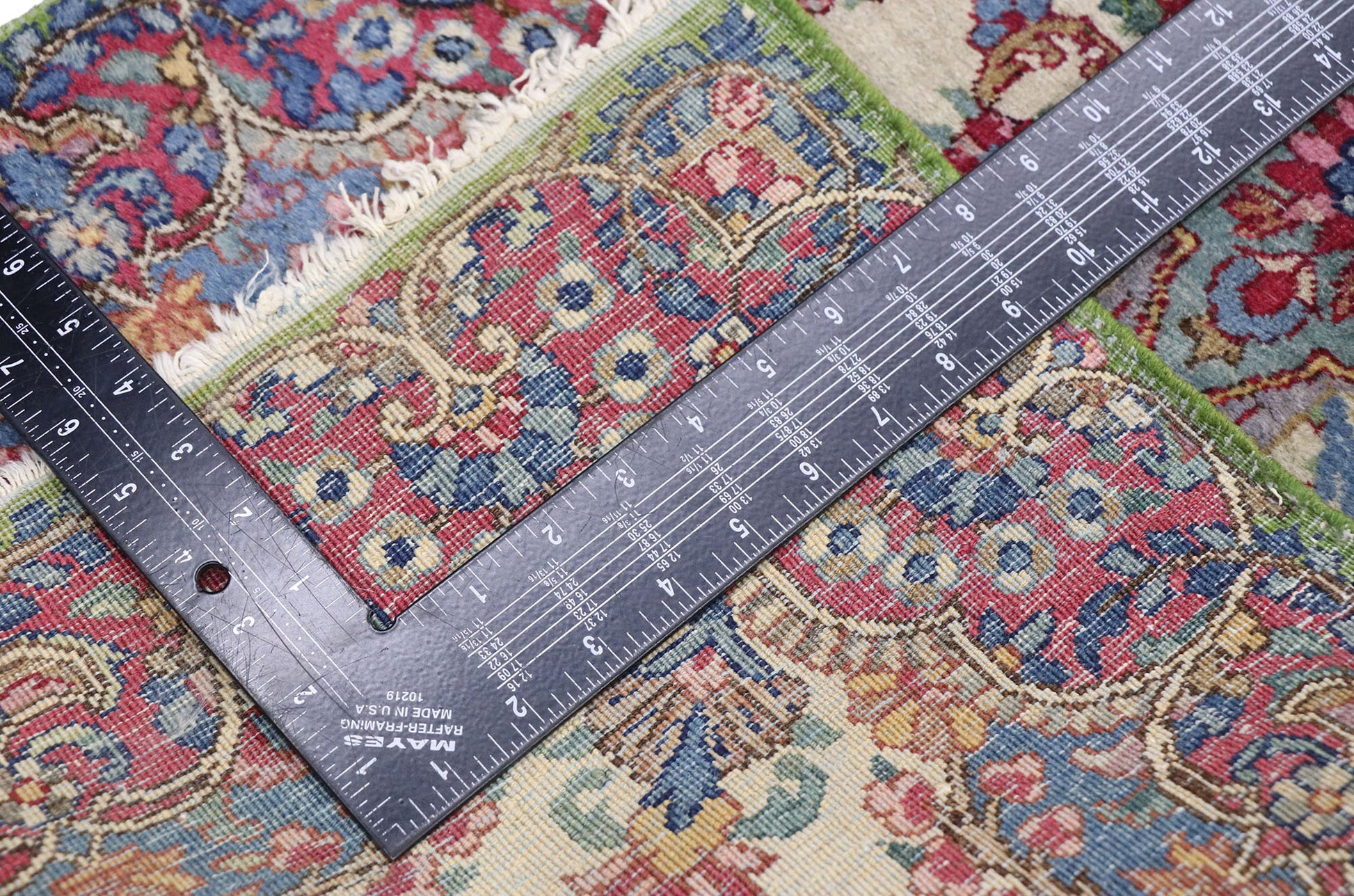 2 x 4 Vintage Persian Kerman Rug 77655