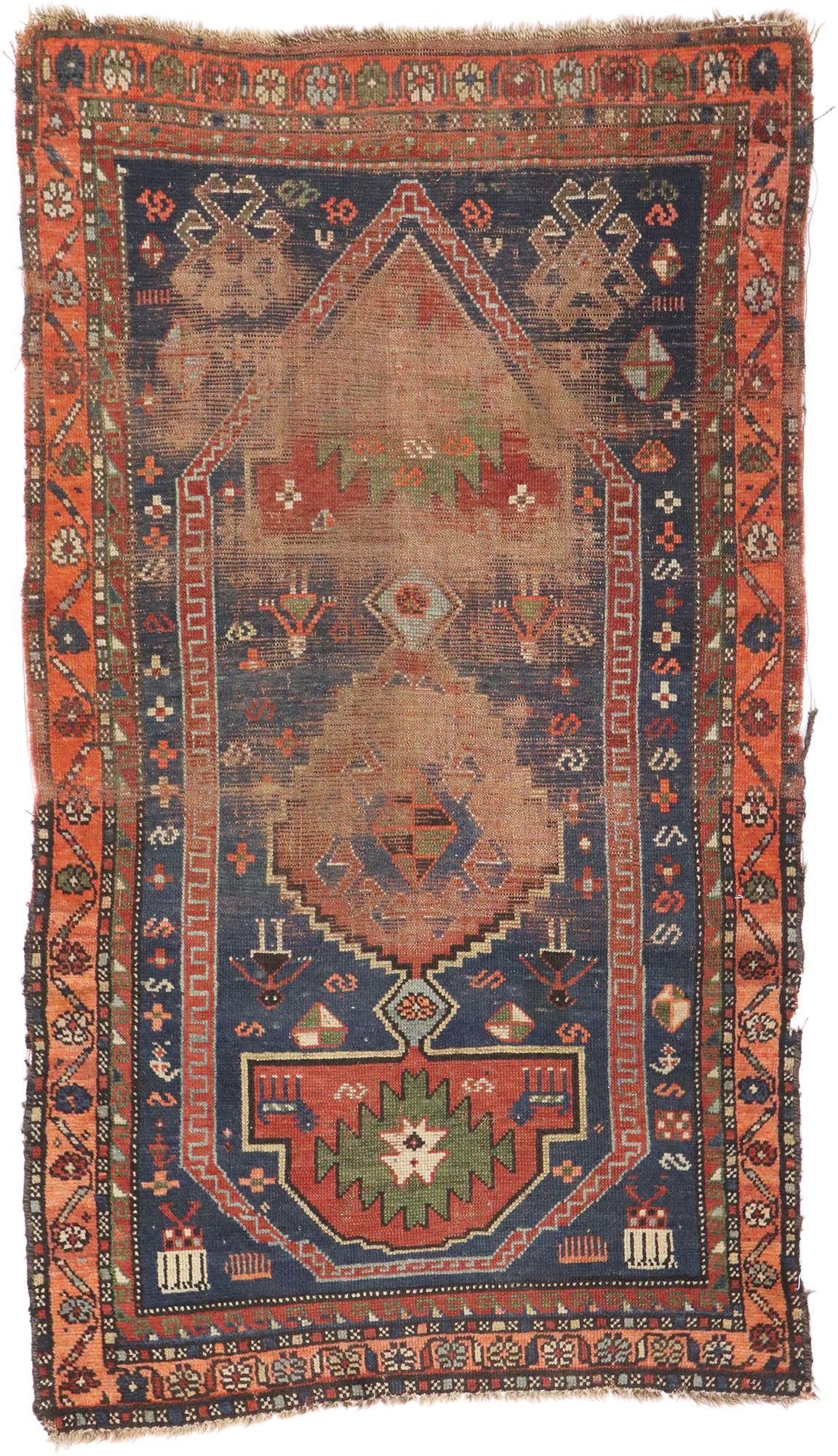 3 x 5 Antique Persian Shiraz Rug 77659