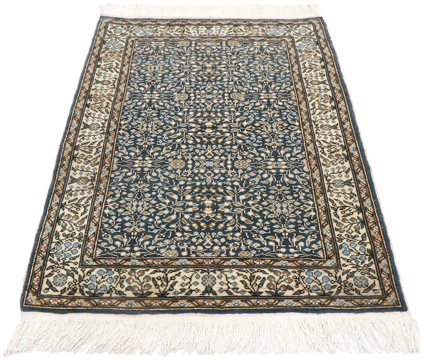 3 x 4 Vintage Turkish Sivas Rug 77690