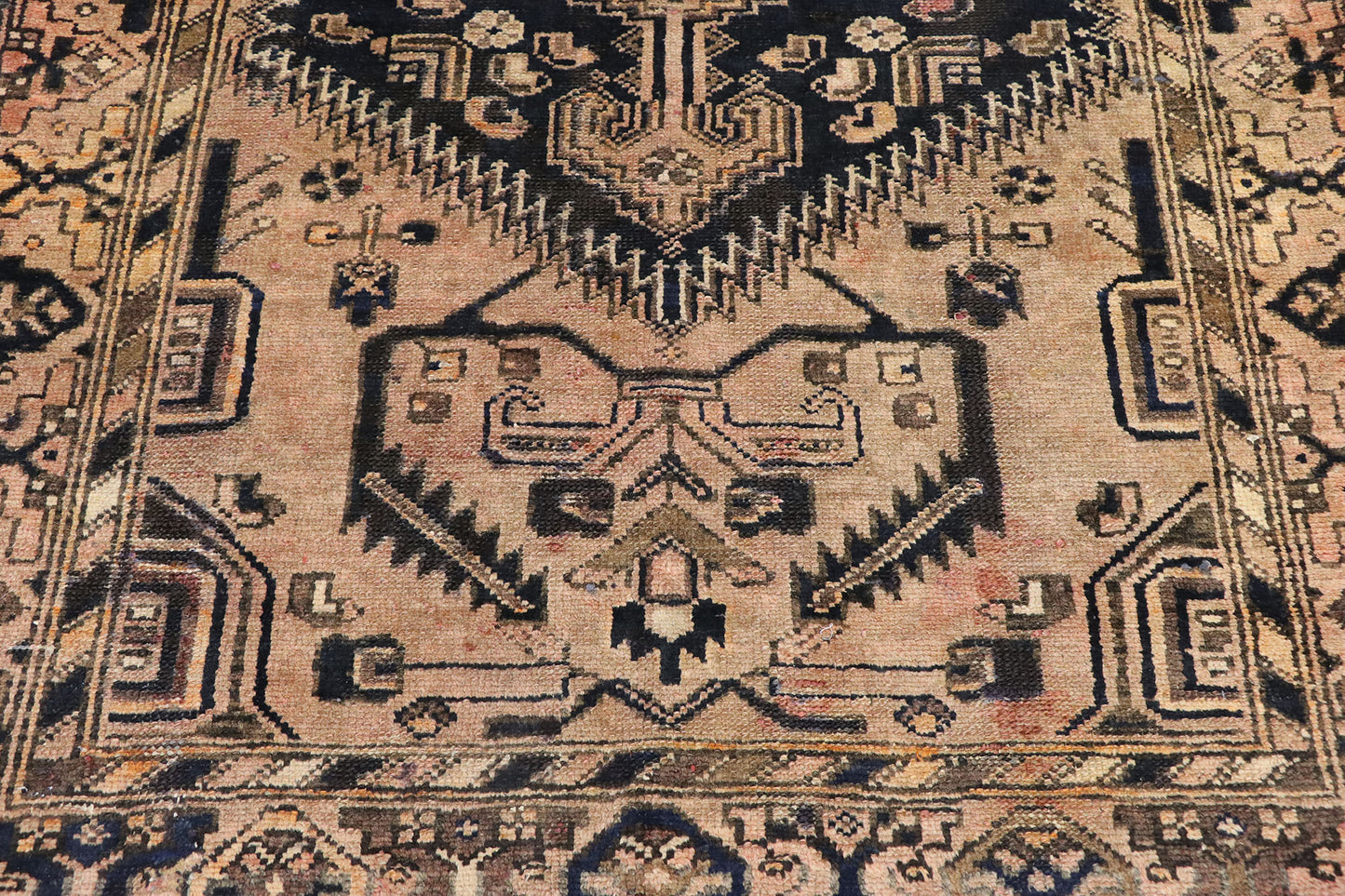 4 x 7 Vintage Persian Hamadan Rug 77711