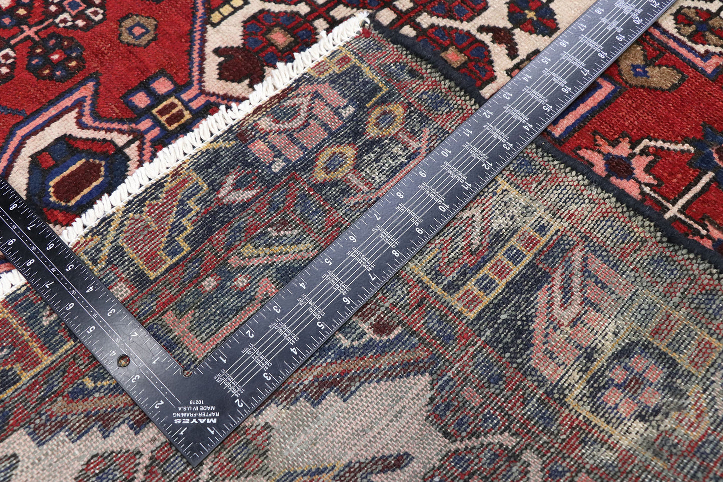 5 x 6 Vintage Persian Hamadan Rug 77713