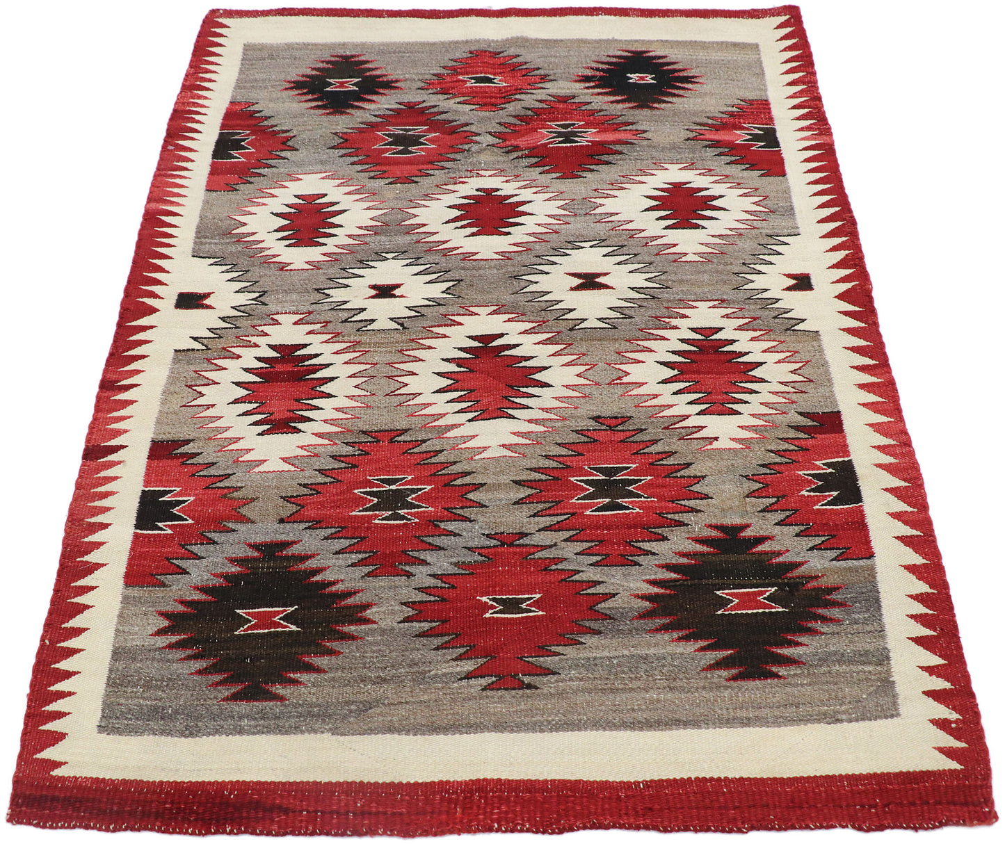 3 x 4 Vintage Eye Dazzler Navajo Rug 77765
