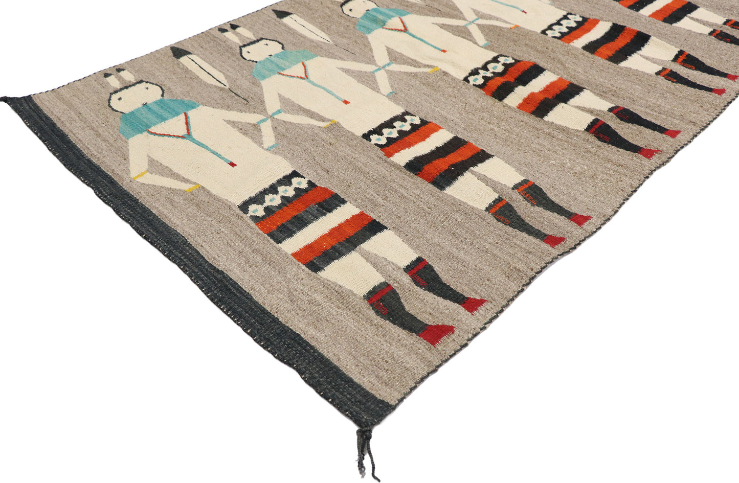 3 x 4 Vintage Yeibichai Navajo Rug 77768
