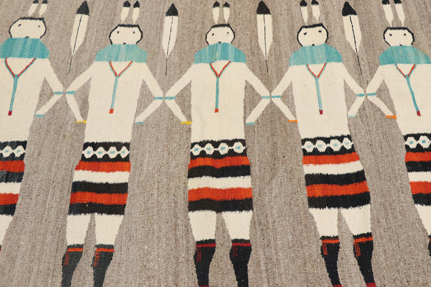 3 x 4 Vintage Yeibichai Navajo Rug 77768