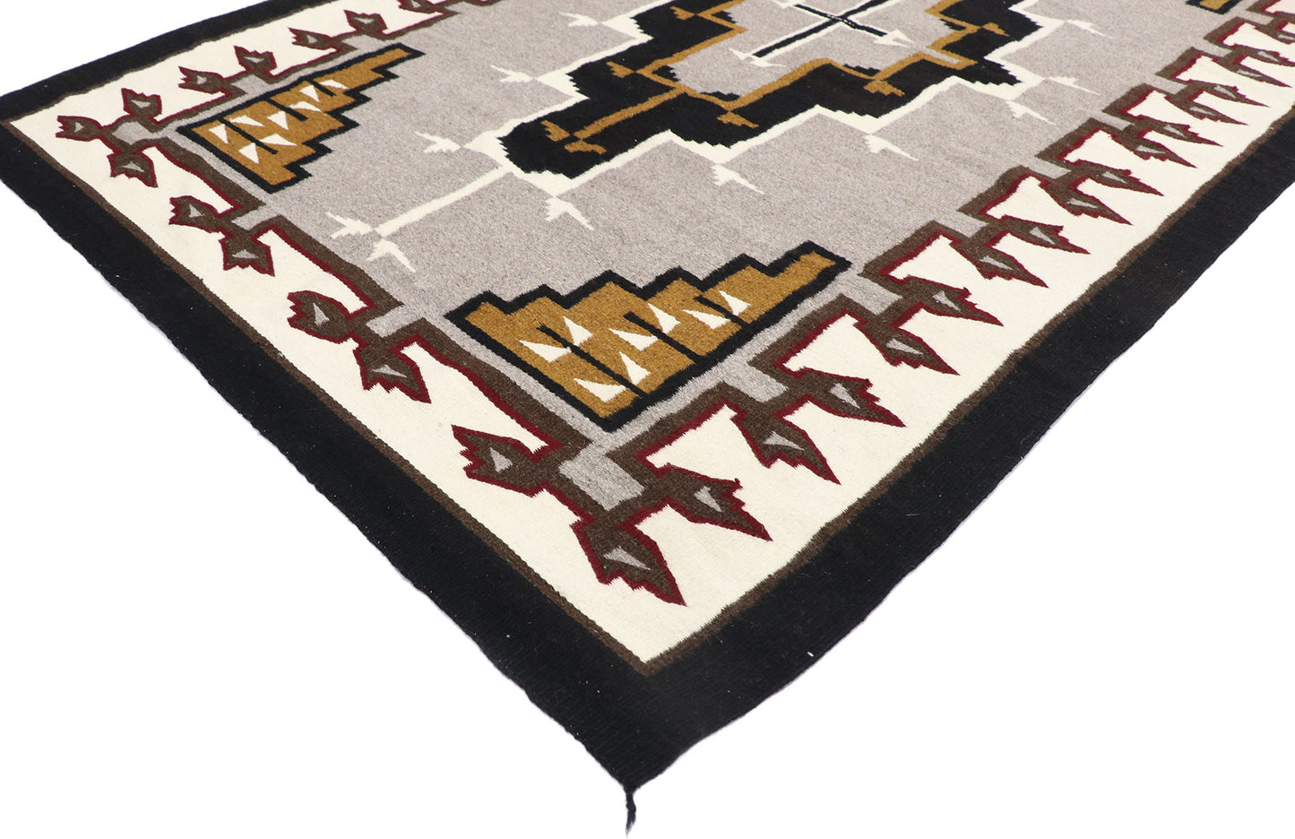 5 x 7 Vintage Ganado Navajo Rug 77770