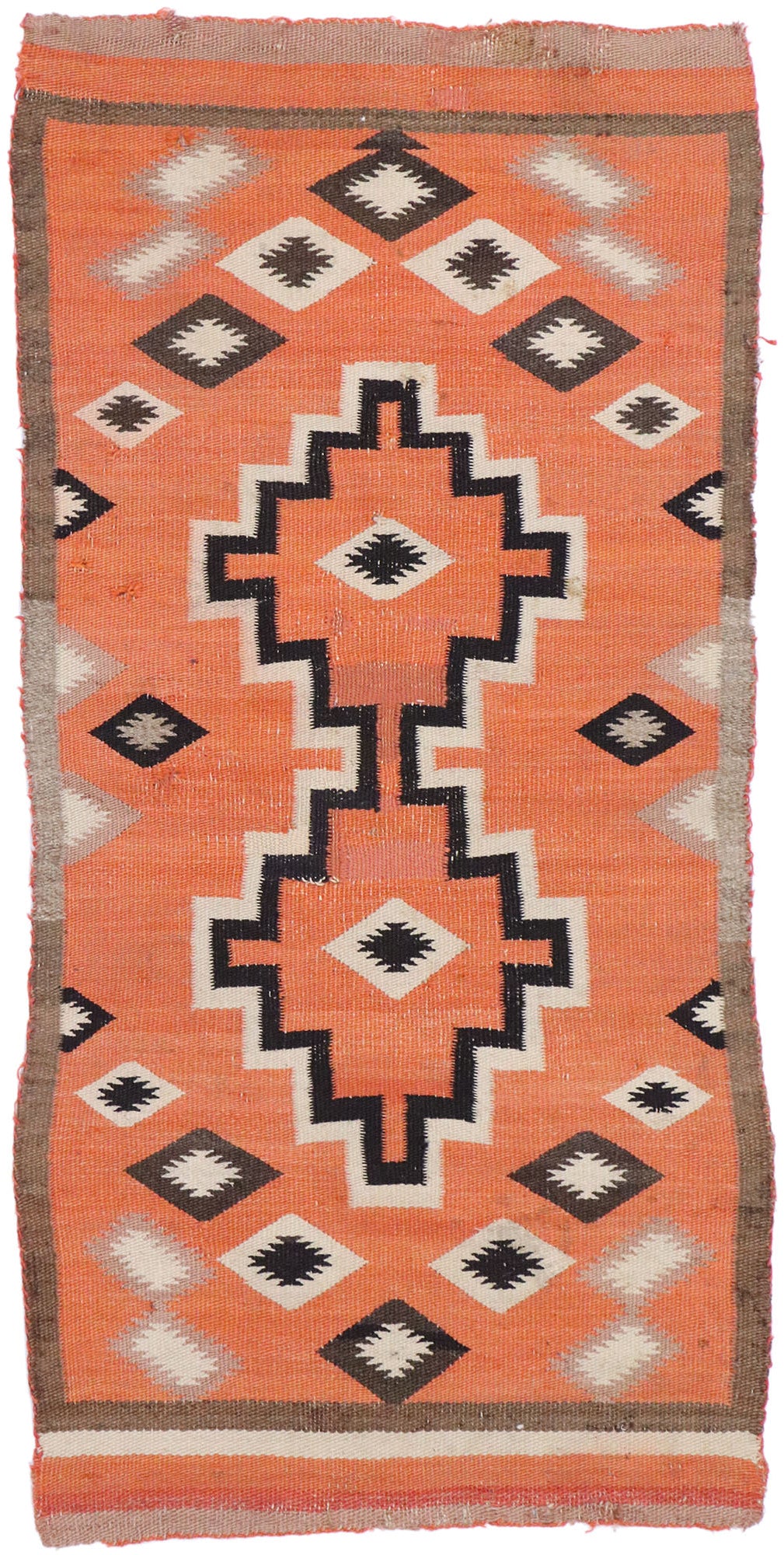 3 x 4 Antique Ganado Navajo Rug 77775