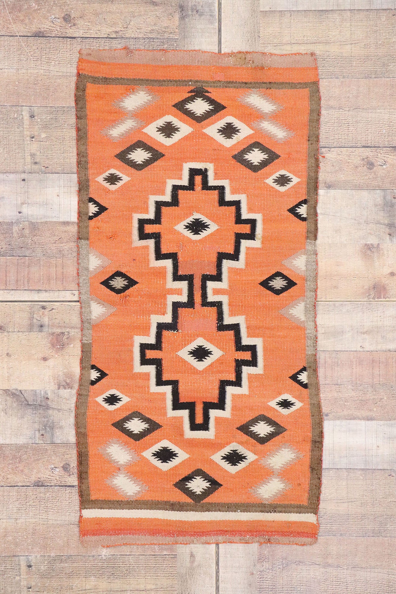 3 x 4 Antique Ganado Navajo Rug 77775