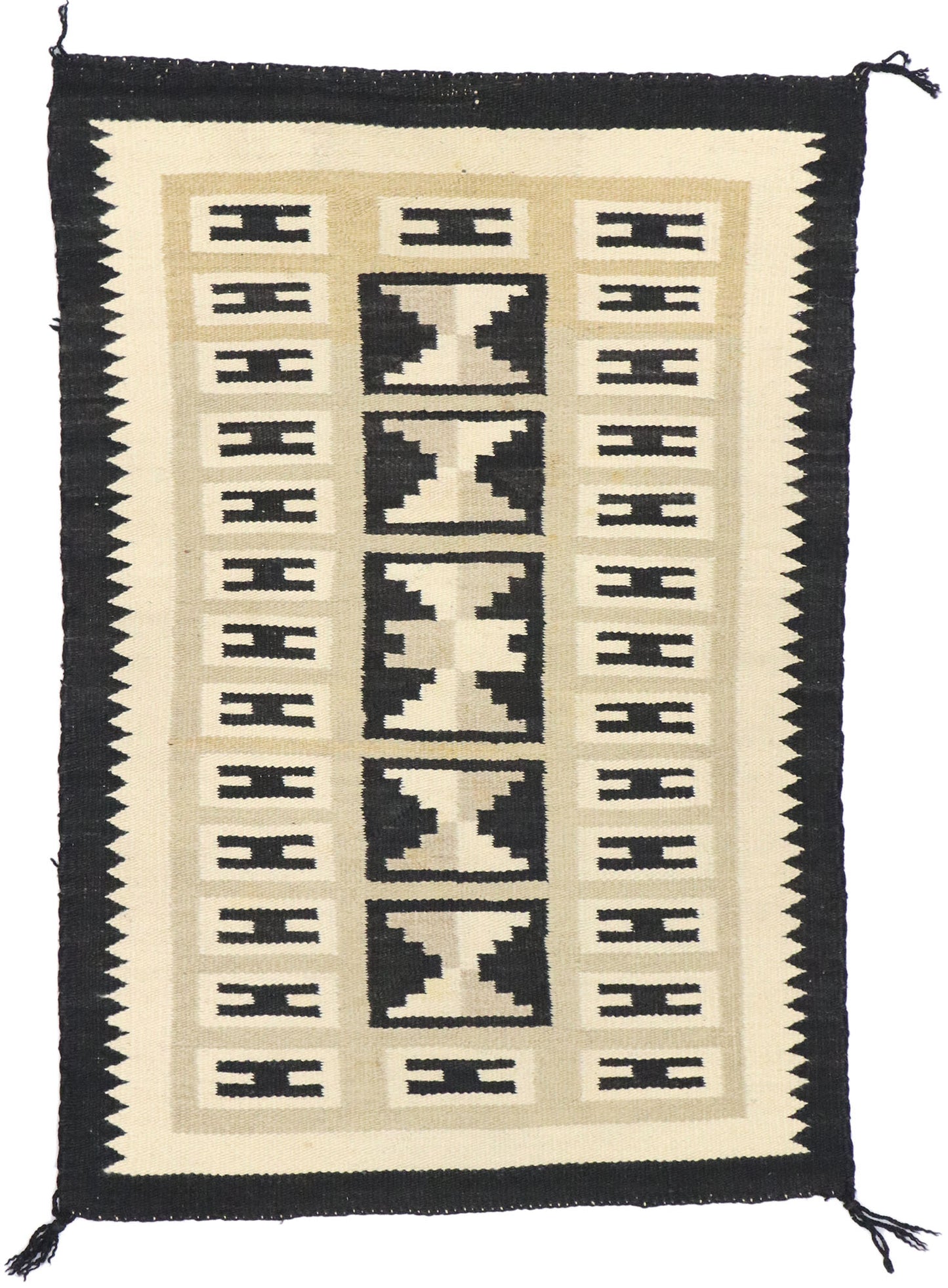 2 x 3 Vintage Eye Dazzler Navajo Rug 77776
