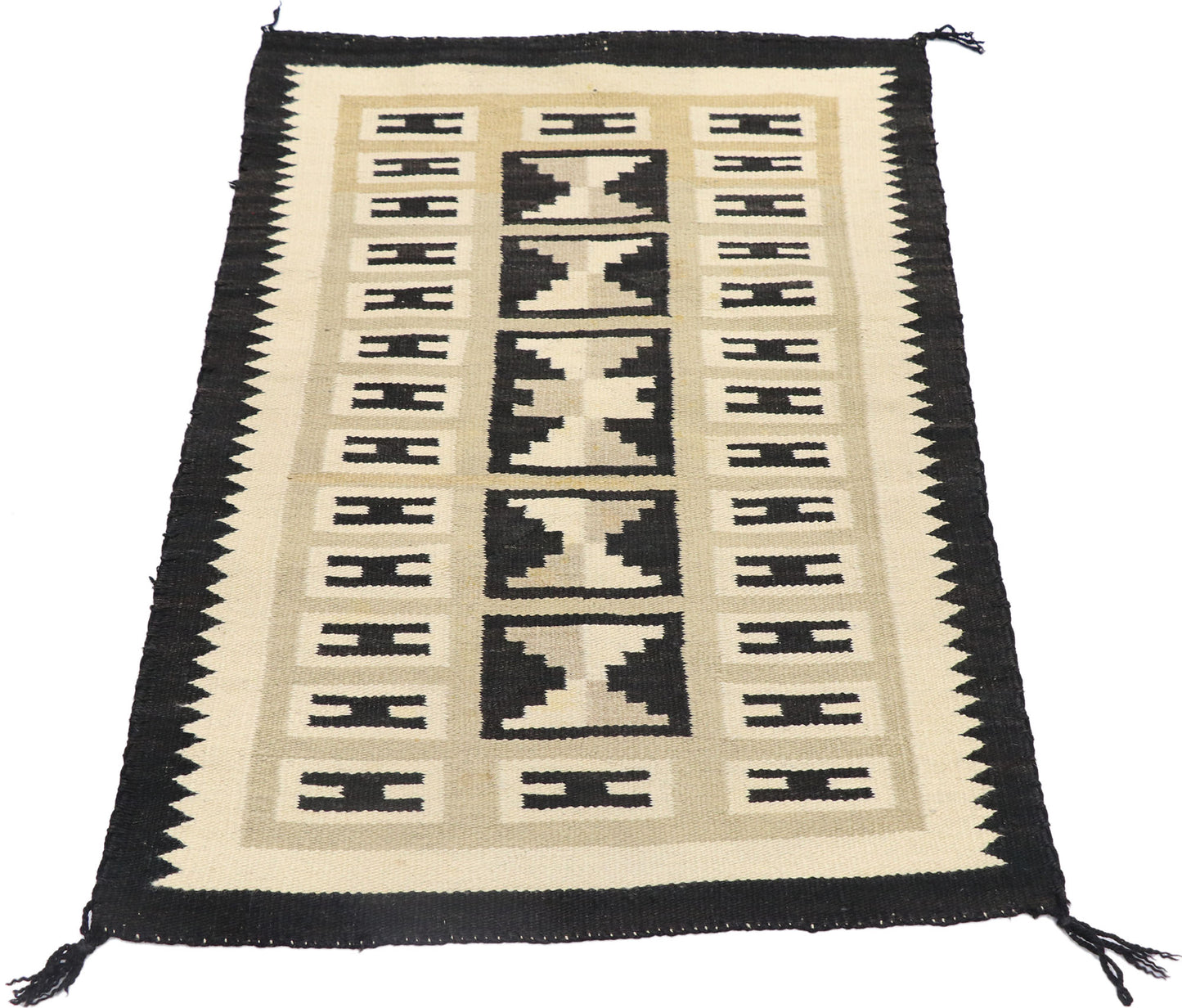 2 x 3 Vintage Eye Dazzler Navajo Rug 77776