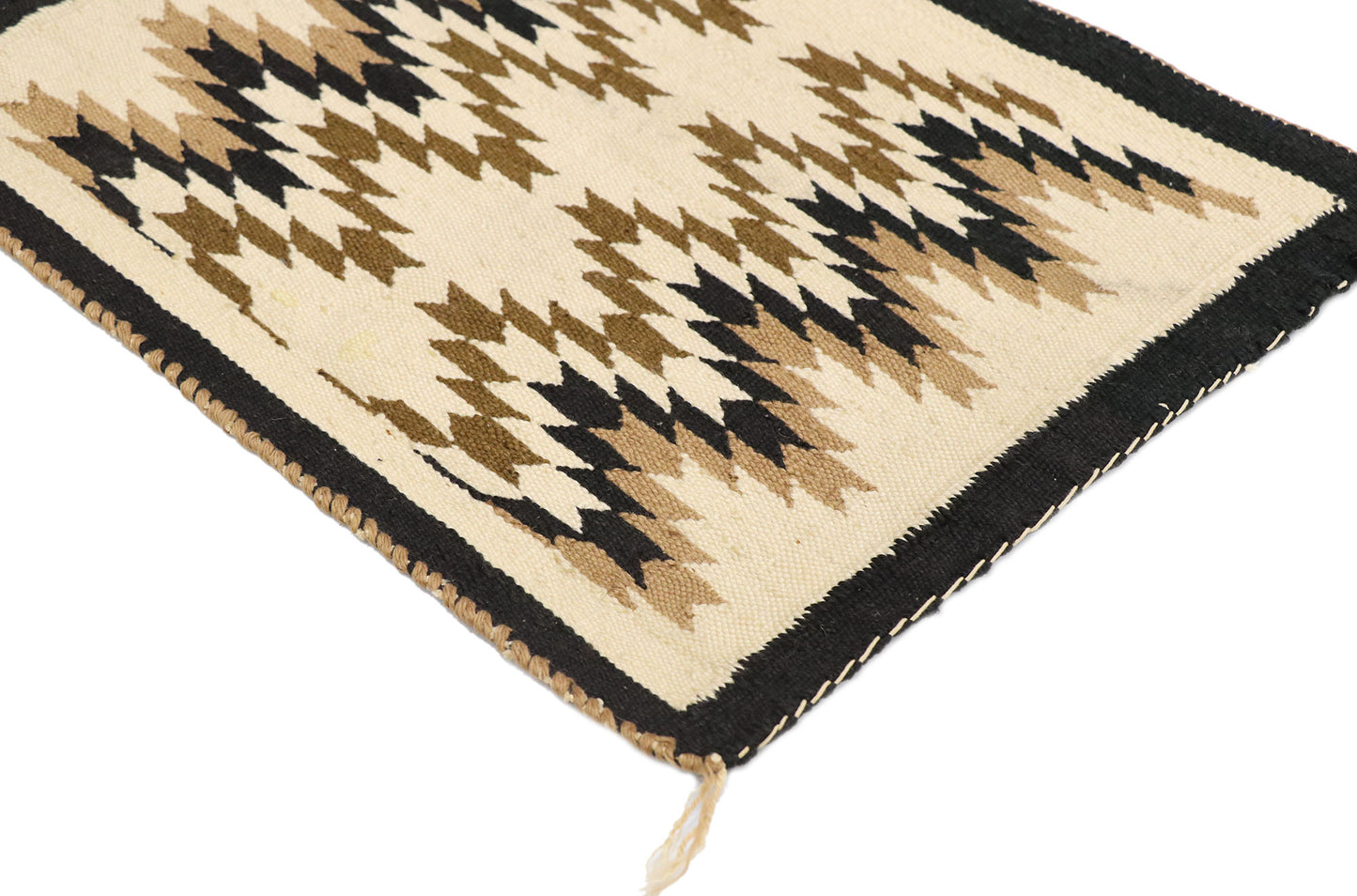 2 x 2 Antique Eye Dazzler Navajo Rug 77780