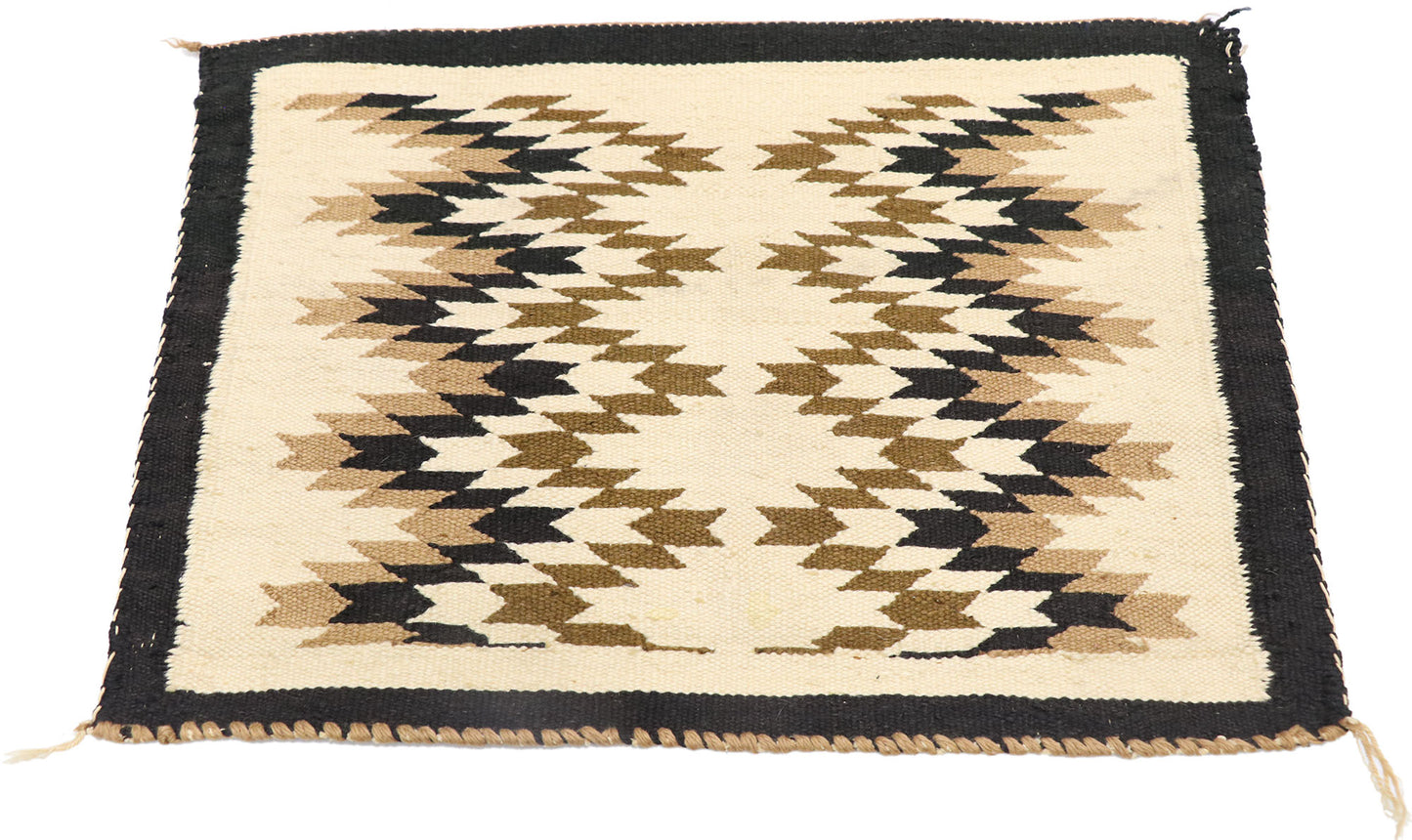 2 x 2 Antique Eye Dazzler Navajo Rug 77780