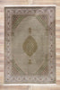 7 x 10 Vintage Persian Mahi Tabriz Rug 77792