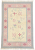 4 x 6 Vintage Floral Dhurrie Rug 77817