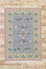 4 x 6 Vintage Floral Kilim Rug 77818