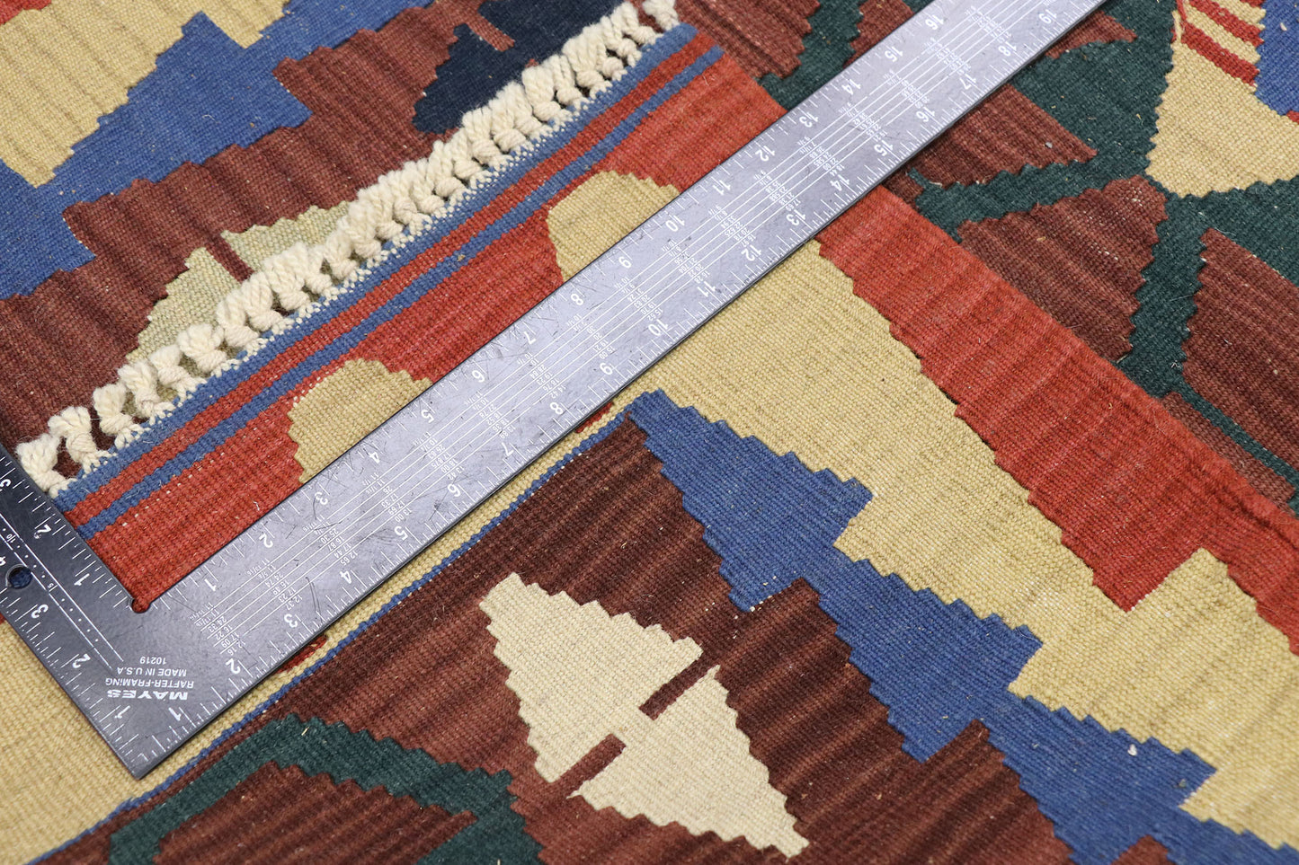 3 x 4 Vintage Persian Shiraz Kilim Rug 77837