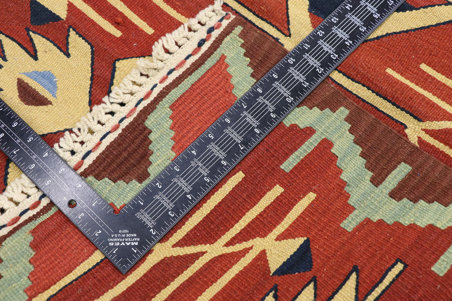 3 x 4 Vintage Persian Shiraz Kilim Rug 77853