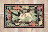 2 x 4 Vintage Garden Rabbit Hooked Rug 77854