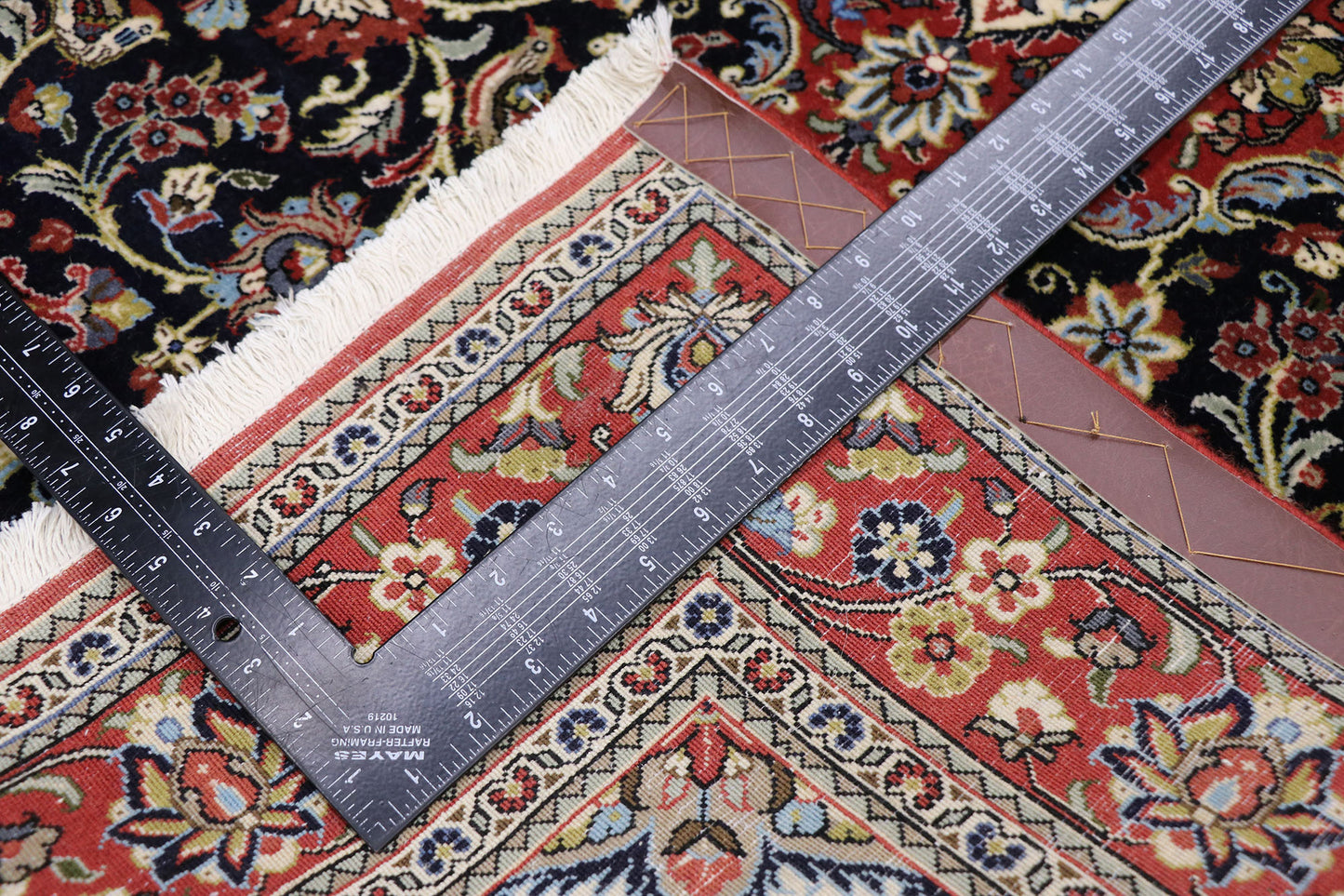 3 x 5 Vintage Persian Qum Rug 77864