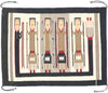 2 x 3 Vintage Yeibichai Navajo Rug 77871