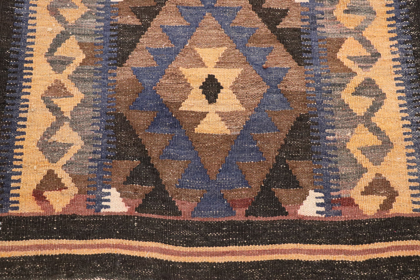 2 x 3 Vintage Afghan Kilim Rug 77876