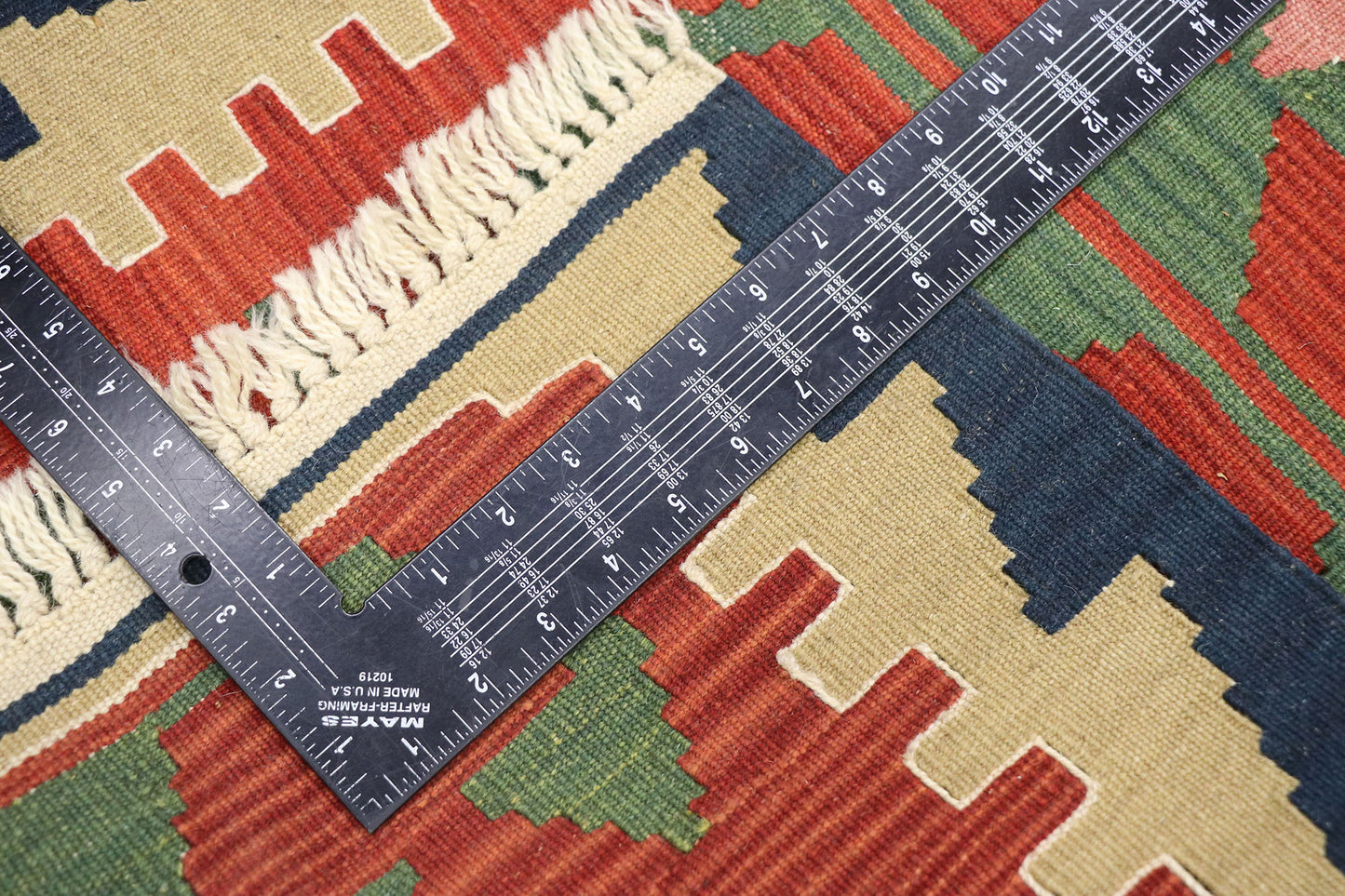 2 x 3 Vintage Persian Shiraz Kilim Rug 77880