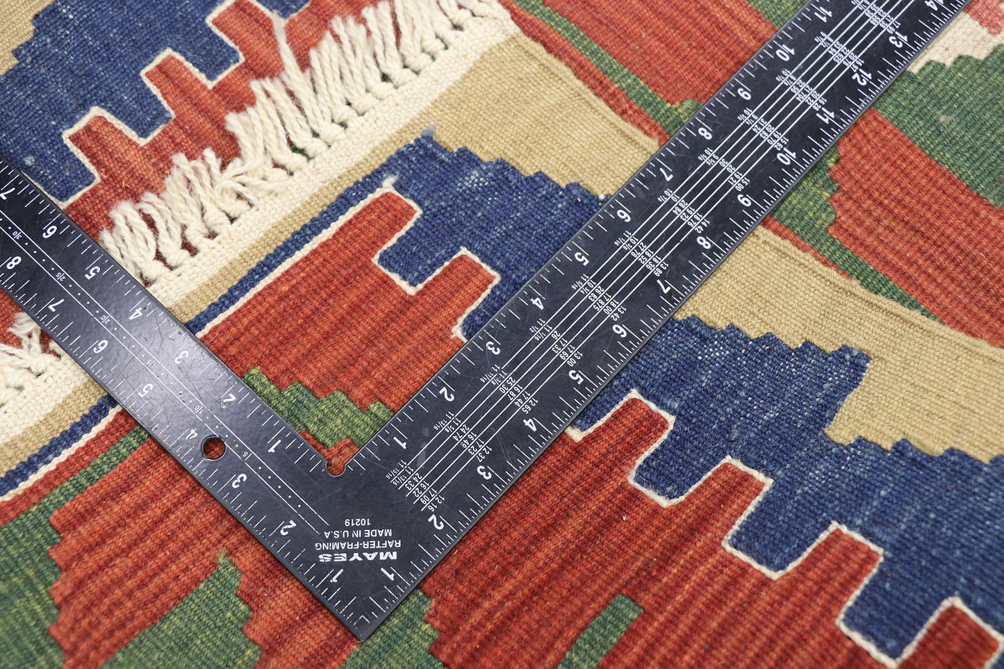 2 x 3 Vintage Persian Shiraz Kilim Rug 77881