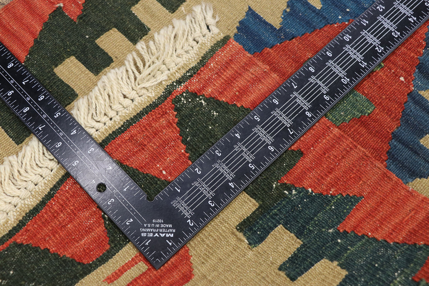 2 x 3 Vintage Persian Shiraz Kilim Rug 77887
