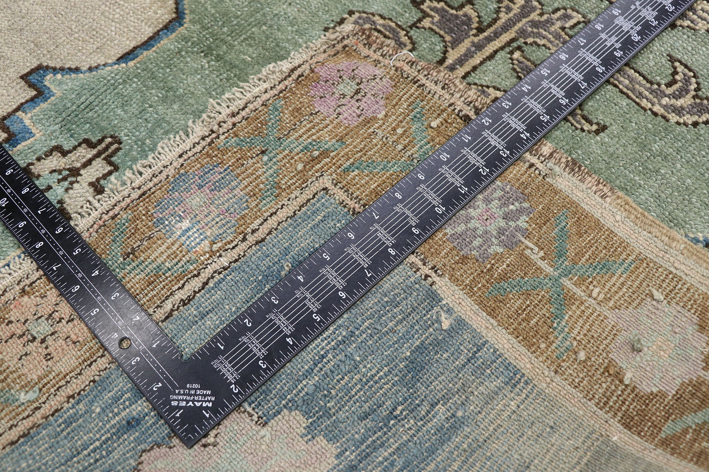 5 x 8 Vintage Turkish Oushak Rug 77927