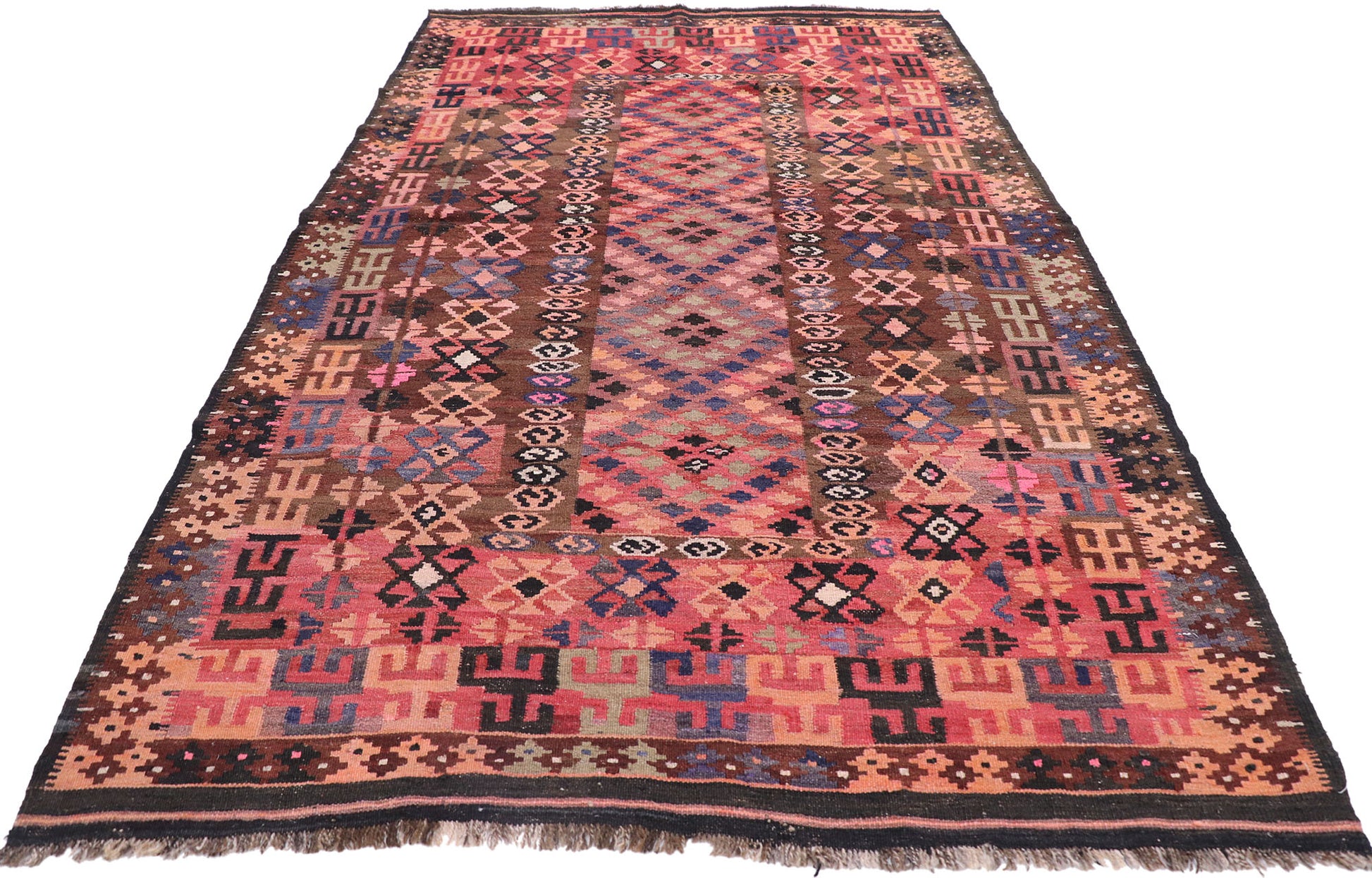 5 x 9 Vintage Afghan Kilim Rug 77928