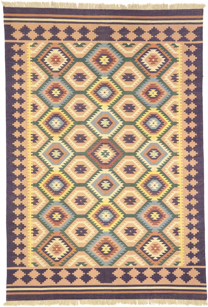 6 x 9 Vintage Afghan Kilim Rug 77957