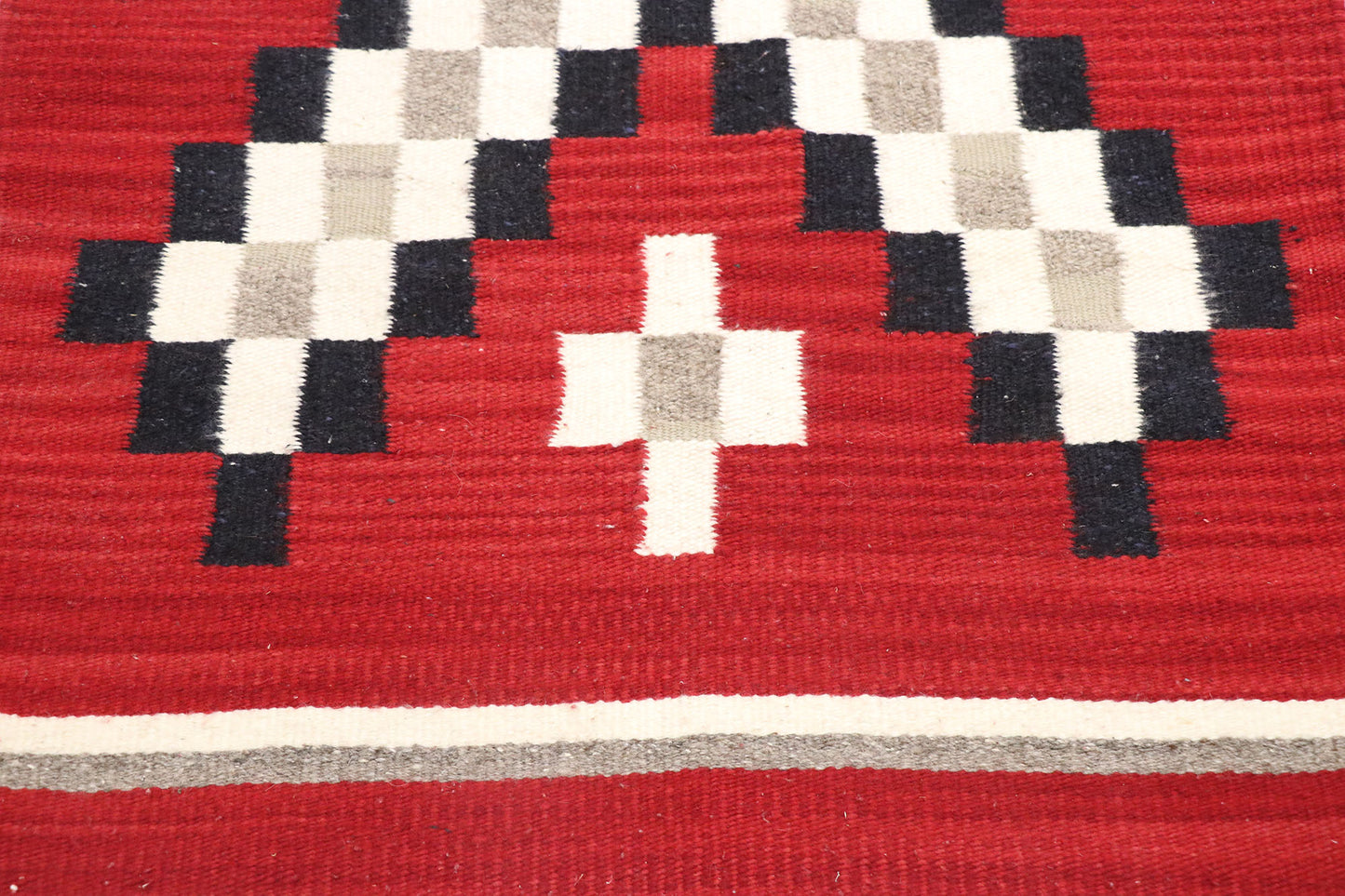 2 x 5 Vintage Eye Dazzler Navajo Rug 77958