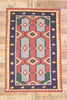 4 x 6 Vintage Maramures Romanian Kilim Rug 77986