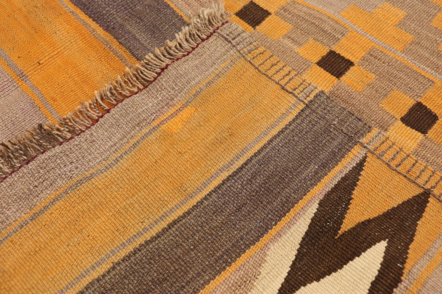 5 x 12 Vintage Afghan Kilim Rug 78011