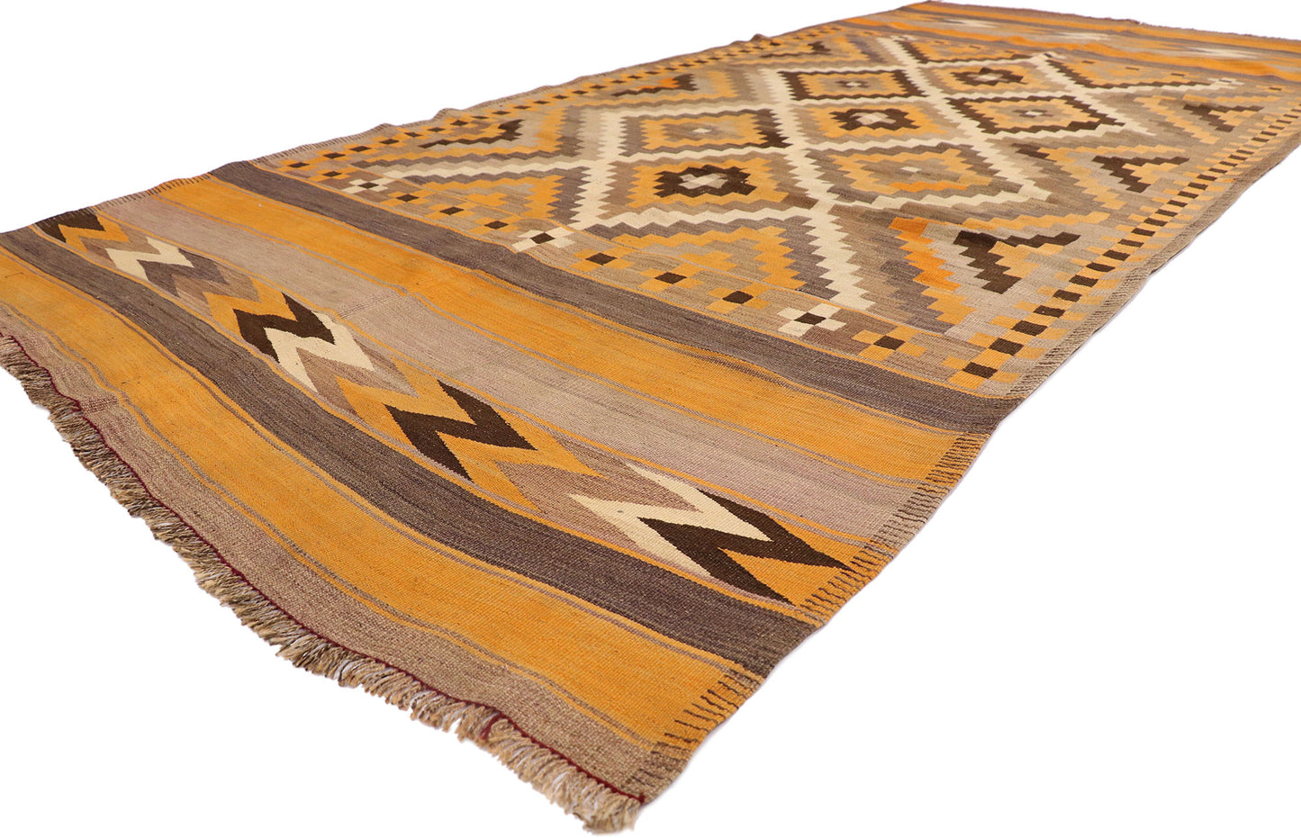 5 x 12 Vintage Afghan Kilim Rug 78011
