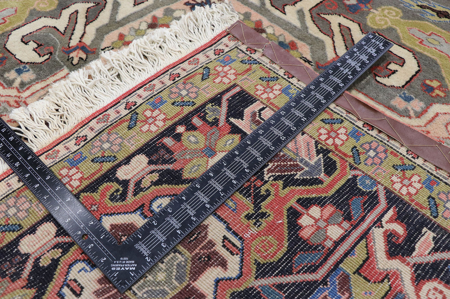 13 x 19 Vintage Persian Heriz Rug 78065