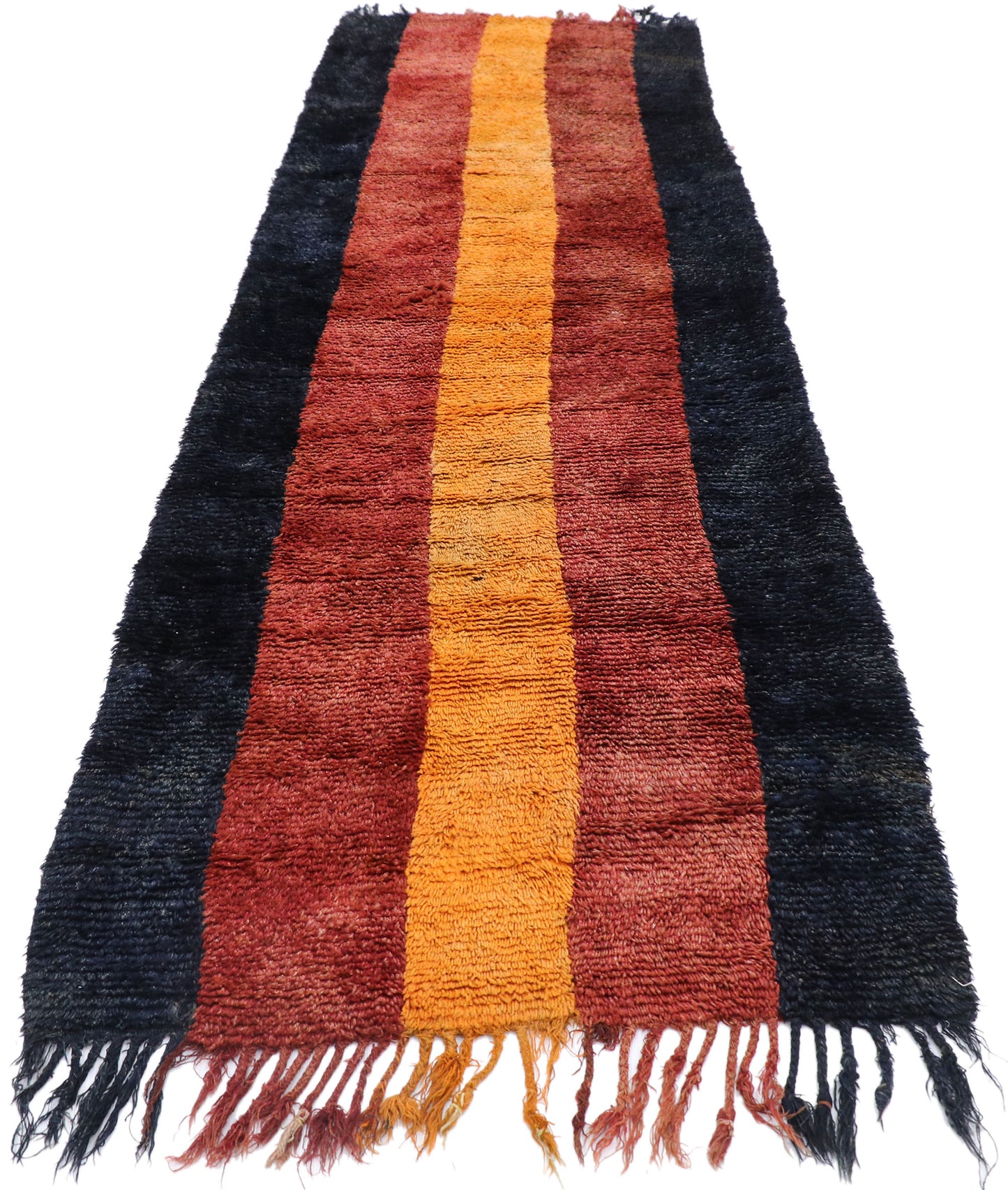 3 x 11 Antique Persian Gabbeh Runner 78074