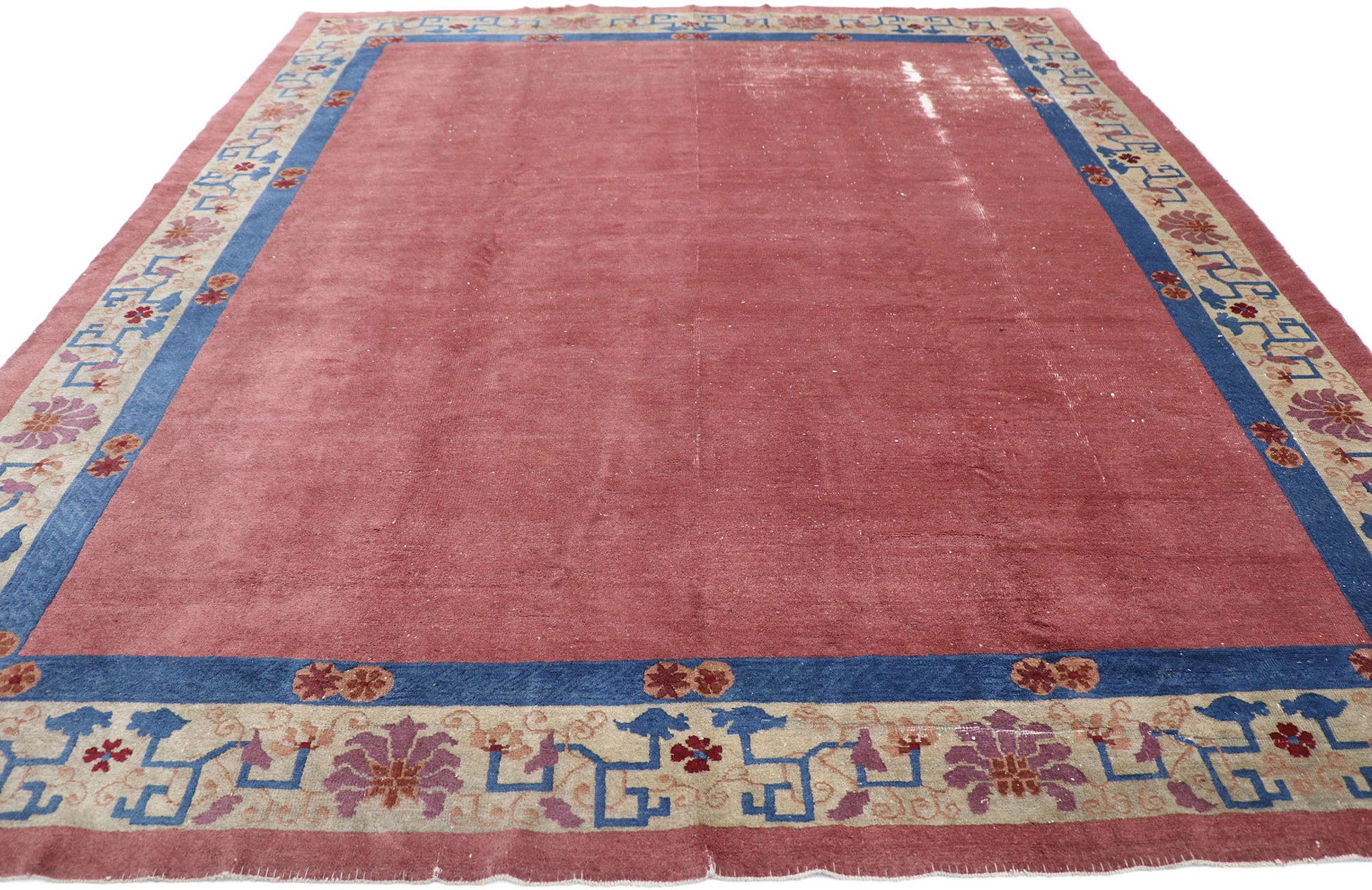 8 x 10 Antique Chinese Peking Rug 78079