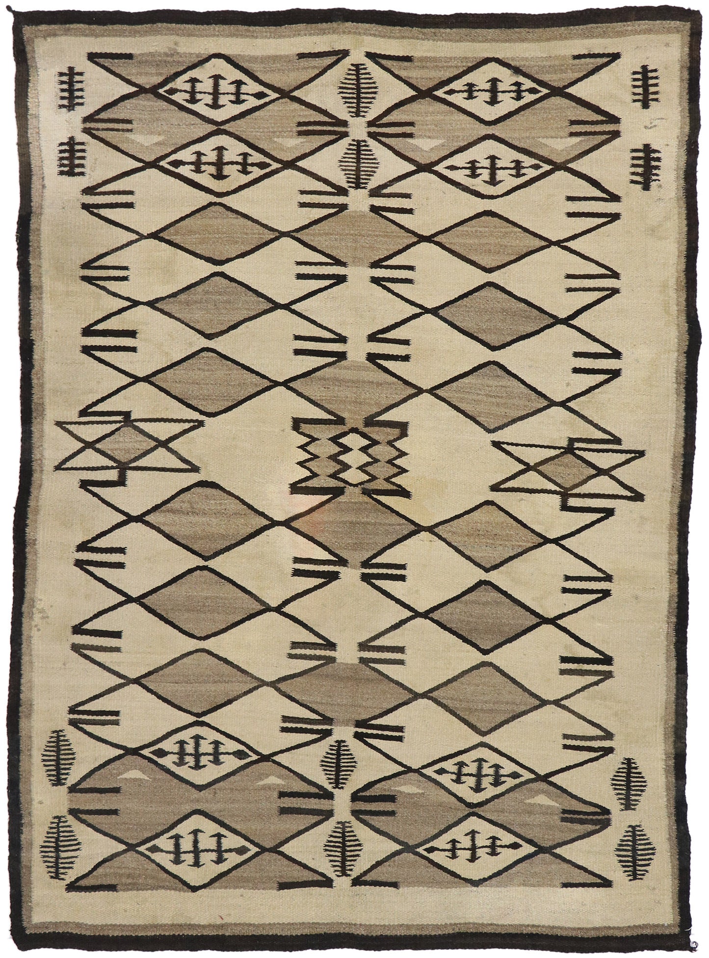 5 x 7 Vintage Navajo Kilim Rug 78101