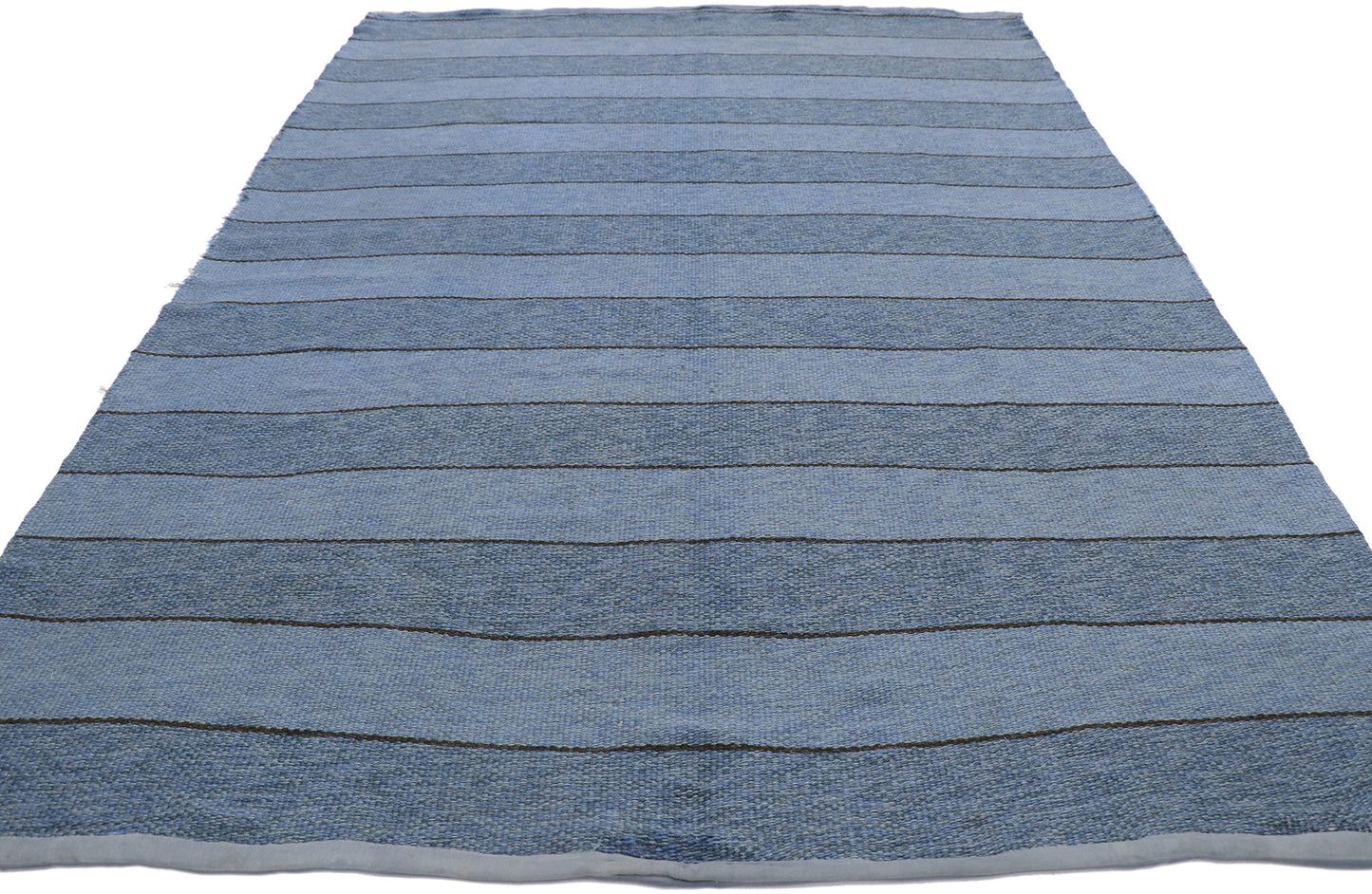 6 x 9 Vintage Swedish Kilim Rollakan Rug 78104