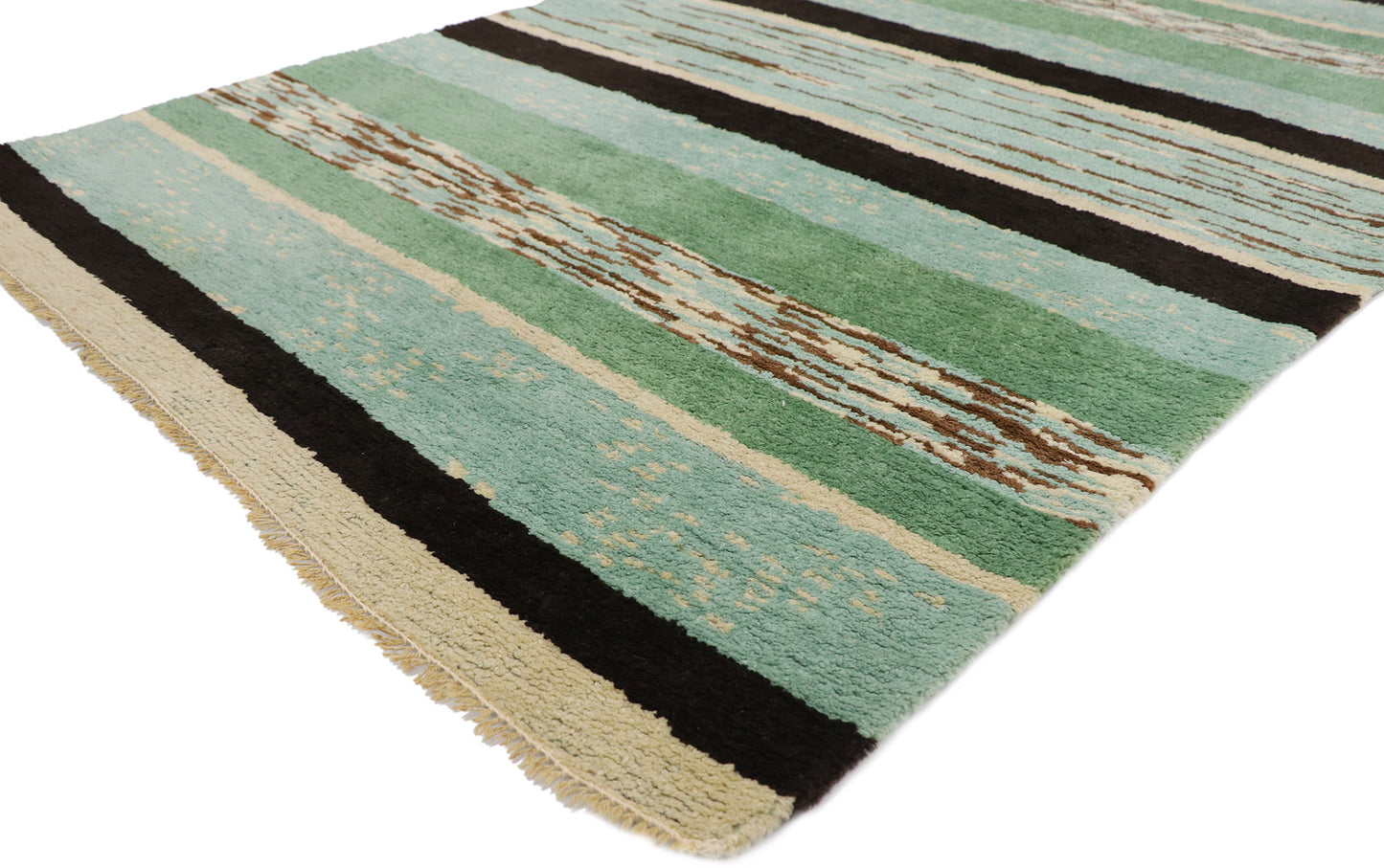5 x 7 Vintage Swedish Rya Rug 78109