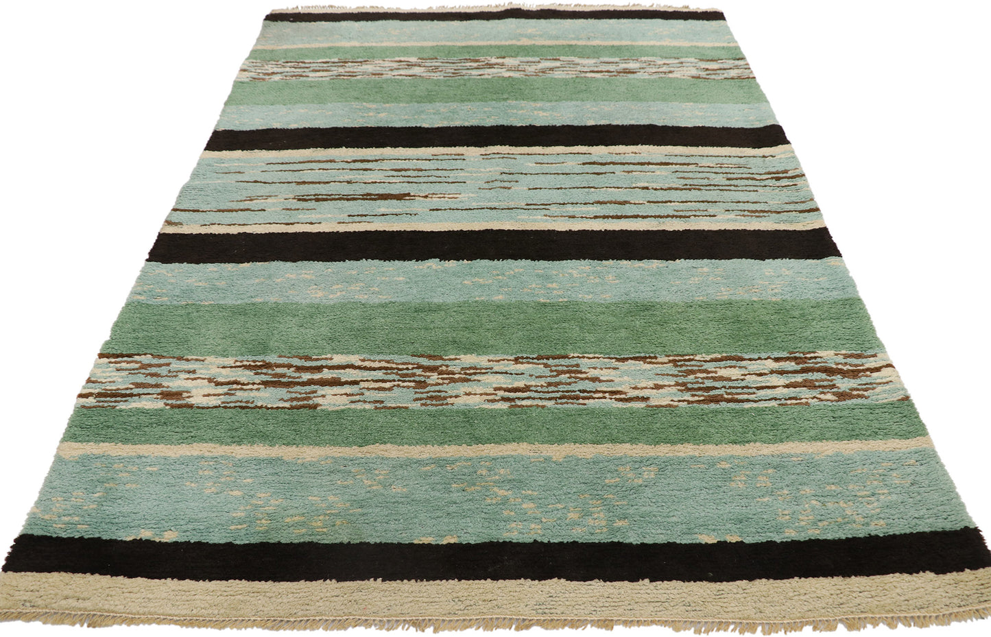 5 x 7 Vintage Swedish Rya Rug 78109