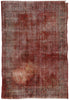 7 x 10 Vintage Turkish Overdyed Rug 78113