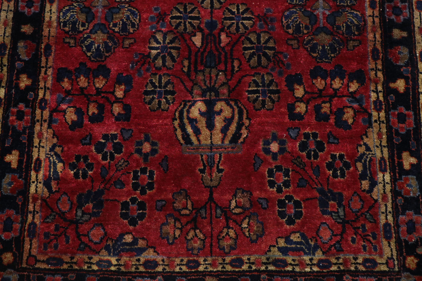 2 x 4 Antique Persian Sarouk Rug 78122