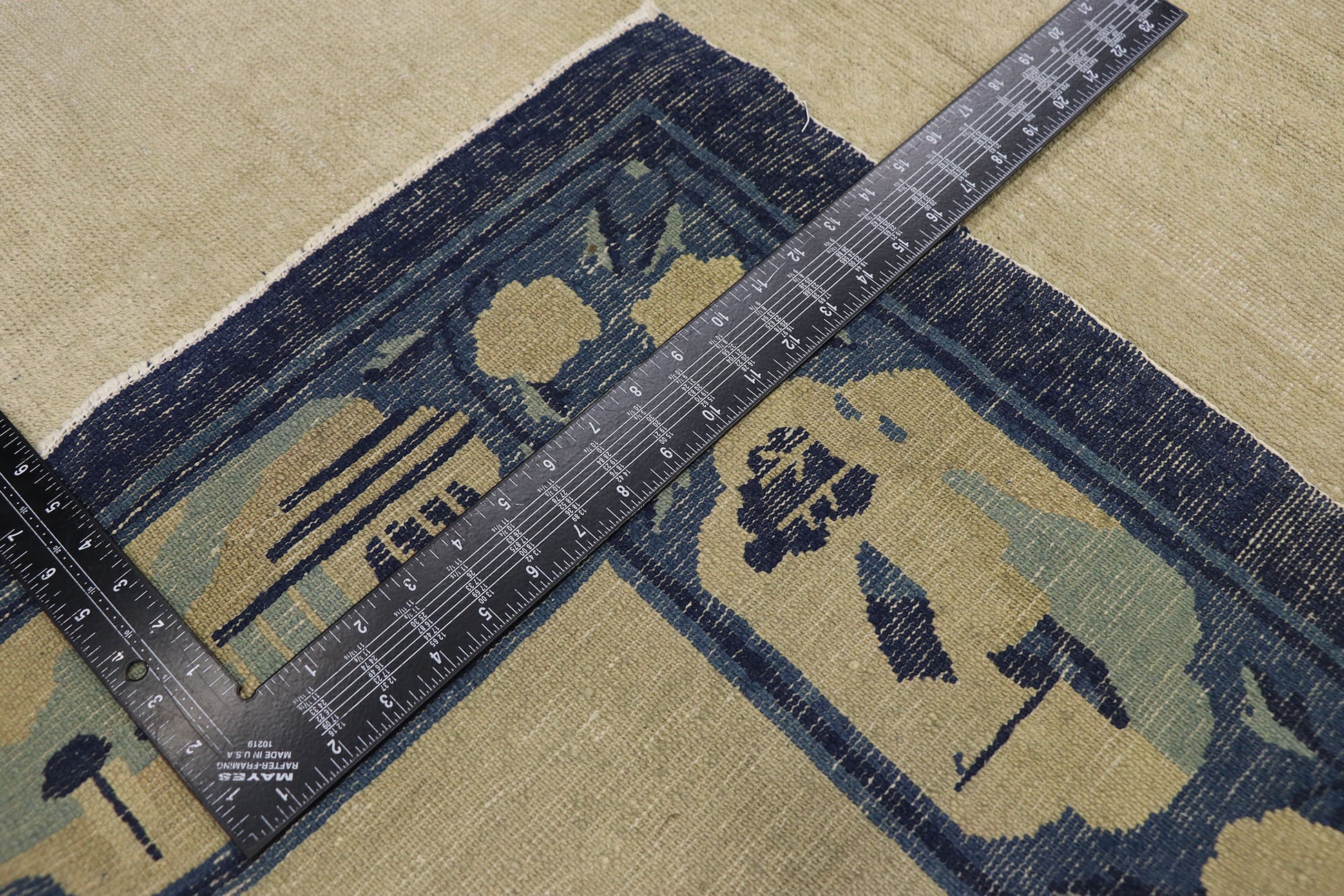 5 x 8 Vintage Chinese Peking Pictorial Rug 78124