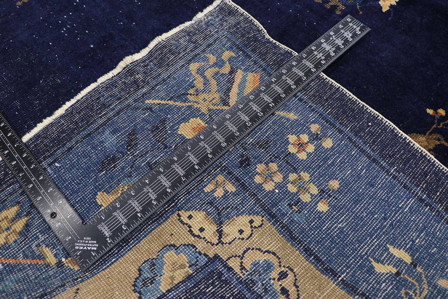 8 x 11 Vintage Chinese Peking Rug 78125